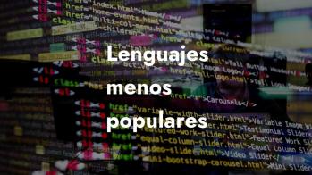 Lenguajes menos populares